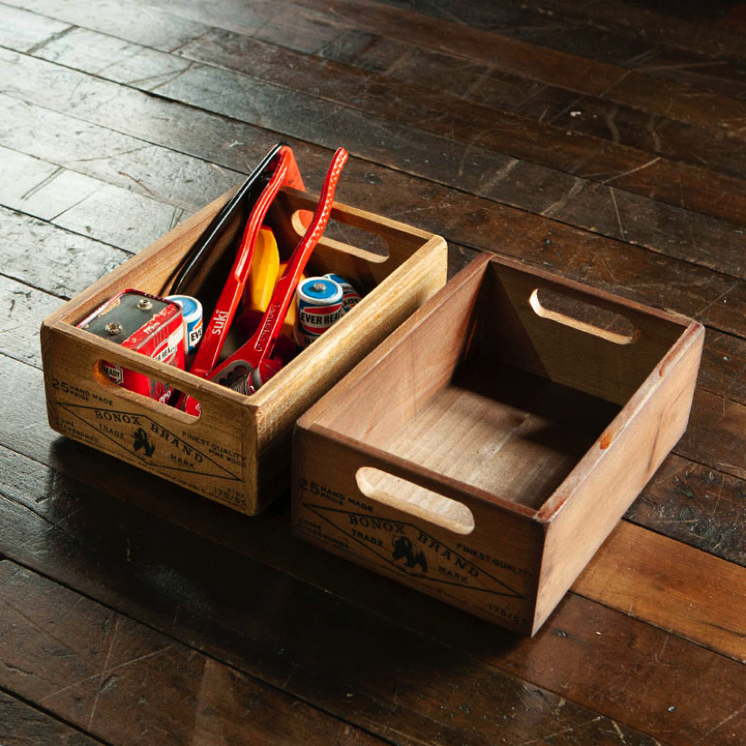 <span>ダルトンから、魅力溢れる木箱のご紹介</span>アンティークな魅力たっぷりの木製ボックスが登場です。シリーズ展開も豊富○